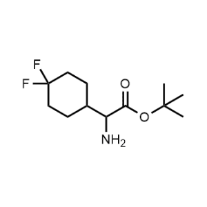 Tert-butyl 2-amino-2-(4,4-difluorocyclohexyl)acetate|CS-1217544