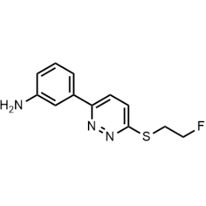 3-(6-((2-Fluoroethyl)thio)pyridazin-3-yl)aniline|CS-1217551