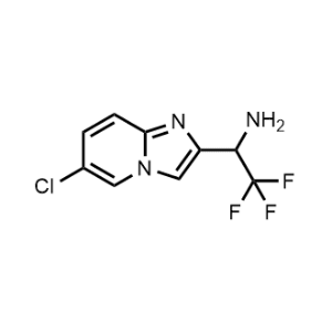 1-(6-Chloroimidazo[1,2-a]pyridin-2-yl)-2,2,2-trifluoroethan-1-amine|CS-1217578