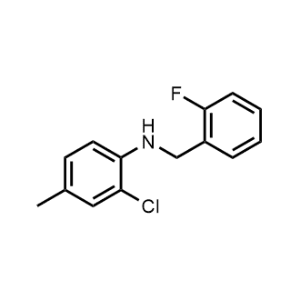 2-Chloro-N-(2-fluorobenzyl)-4-methylaniline|CS-1217653