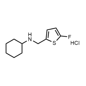 N-((5-Fluorothiophen-2-yl)methyl)cyclohexanamine hydrochloride|CS-1217661