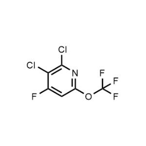 2,3-Dichloro-4-fluoro-6-(trifluoromethoxy)pyridine|CS-1217664