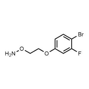O-(2-(4-Bromo-3-fluorophenoxy)ethyl)hydroxylamine|CS-1217701