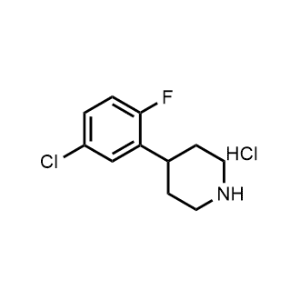 4-(5-Chloro-2-fluorophenyl)piperidine hydrochloride|CS-1217746