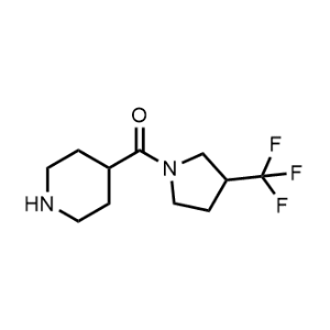 Piperidin-4-yl(3-(trifluoromethyl)pyrrolidin-1-yl)methanone|CS-1217899