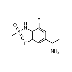 (S)-N-(4-(1-Aminoethyl)-2,6-difluorophenyl)methanesulfonamide|CS-1217910
