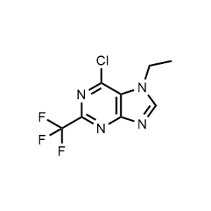 6-Chloro-7-ethyl-2-(trifluoromethyl)-7H-purine|CS-1217972
