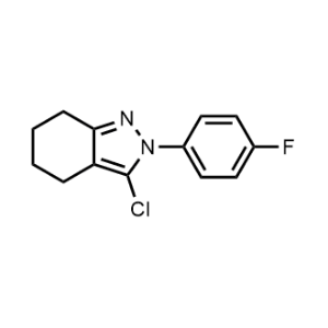 3-Chloro-2-(4-fluorophenyl)-4,5,6,7-tetrahydro-2H-indazole|CS-1218028