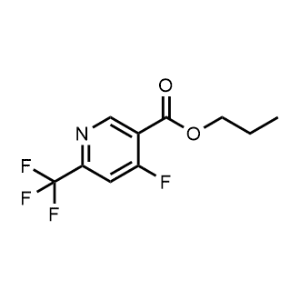 Propyl 4-fluoro-6-(trifluoromethyl)nicotinate|CS-1218221