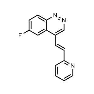 6-Fluoro-4-(2-(pyridin-2-yl)vinyl)cinnoline|CS-1218323