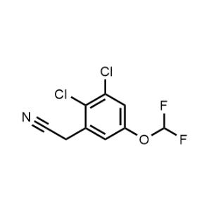 2-(2,3-Dichloro-5-(difluoromethoxy)phenyl)acetonitrile|CS-1218512