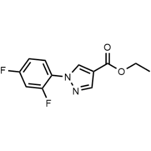 Ethyl 1-(2,4-difluorophenyl)-1H-pyrazole-4-carboxylate|CS-1218726