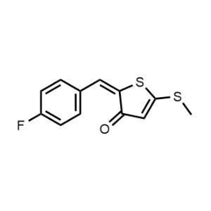 2-(4-Fluorobenzylidene)-5-(methylthio)thiophen-3(2H)-one|CS-1218844