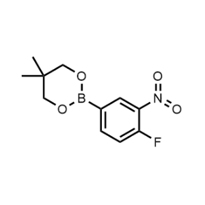 2-(4-Fluoro-3-nitrophenyl)-5,5-dimethyl-1,3,2-dioxaborinane|CS-1218946