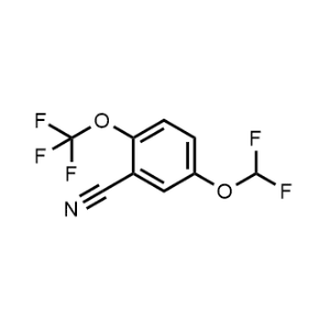 5-(Difluoromethoxy)-2-(trifluoromethoxy)benzonitrile|CS-1219060