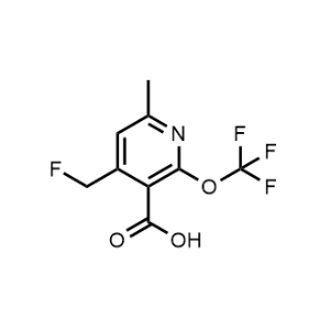 4-(Fluoromethyl)-6-methyl-2-(trifluoromethoxy)nicotinic acid|CS-1219076