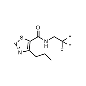 4-Propyl-N-(2,2,2-trifluoroethyl)-1,2,3-thiadiazole-5-carboxamide|CS-1219156