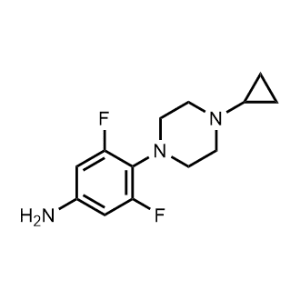 4-(4-Cyclopropylpiperazin-1-yl)-3,5-difluoroaniline|CS-1219185