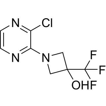 1-(3-Chloropyrazin-2-yl)-3-(trifluoromethyl)azetidin-3-ol|CS-1219217