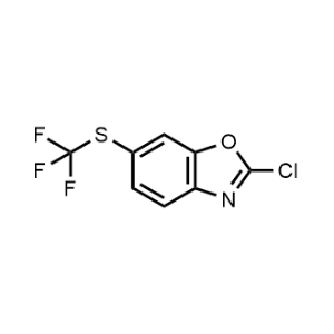 2-Chloro-6-((trifluoromethyl)thio)benzo[d]oxazole|CS-1219229
