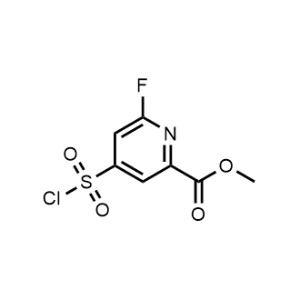 Methyl 4-(chlorosulfonyl)-6-fluoropicolinate|CS-1219233