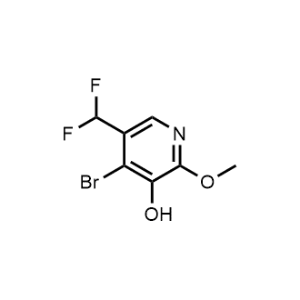 4-Bromo-5-(difluoromethyl)-2-methoxypyridin-3-ol|CS-1219346