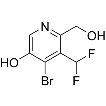 4-Bromo-5-(difluoromethyl)-6-(hydroxymethyl)pyridin-3-ol|CS-1219347