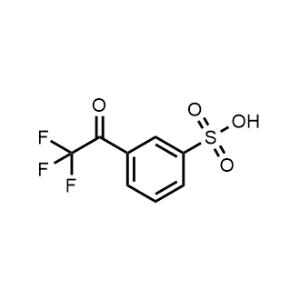 3-(2,2,2-Trifluoroacetyl)benzenesulfonic acid|CS-1219473
