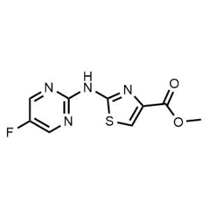 Methyl 2-((5-fluoropyrimidin-2-yl)amino)thiazole-4-carboxylate|CS-1219558