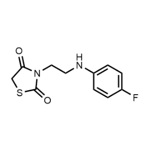 3-(2-((4-Fluorophenyl)amino)ethyl)thiazolidine-2,4-dione|CS-1219627