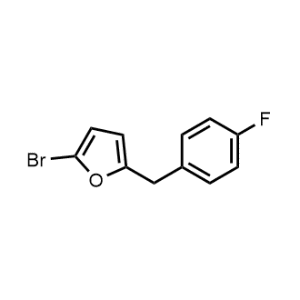 2-Bromo-5-(4-fluorobenzyl)furan|CS-1219773