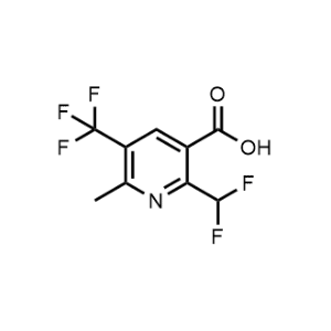 2-(Difluoromethyl)-6-methyl-5-(trifluoromethyl)nicotinic acid|CS-1219825