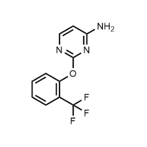 2-(2-(Trifluoromethyl)phenoxy)pyrimidin-4-amine|CS-1219915