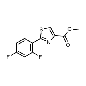 Methyl 2-(2,4-difluorophenyl)thiazole-4-carboxylate|CS-1219986