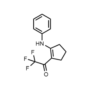 2,2,2-Trifluoro-1-(2-(phenylamino)cyclopent-1-en-1-yl)ethan-1-one|CS-1219992