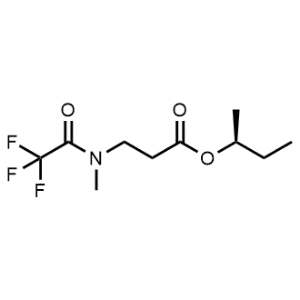 (S)-Sec-butyl 3-(2,2,2-trifluoro-N-methylacetamido)propanoate|CS-1219997