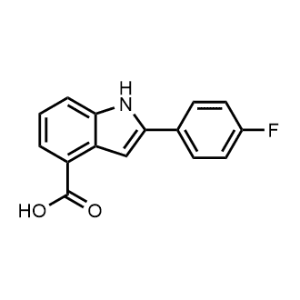 2-(4-Fluorophenyl)-1H-indole-4-carboxylic acid|CS-1220009