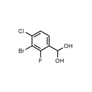 (3-Bromo-4-chloro-2-fluorophenyl)methanediol|CS-1220064