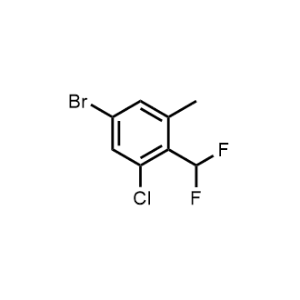 5-Bromo-1-chloro-2-(difluoromethyl)-3-methylbenzene|CS-1220065