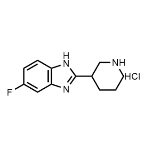 5-Fluoro-2-(piperidin-3-yl)-1H-benzo[d]imidazole hydrochloride|CS-1220113