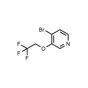4-Bromo-3-(2,2,2-trifluoroethoxy)pyridine|CS-1220141