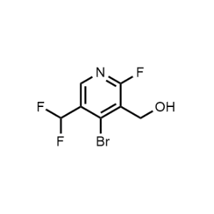 (4-Bromo-5-(difluoromethyl)-2-fluoropyridin-3-yl)methanol|CS-1220173