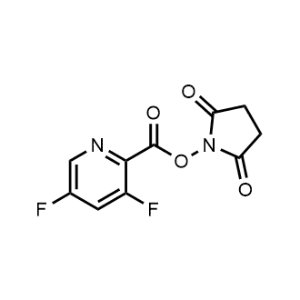 2,5-Dioxopyrrolidin-1-yl 3,5-difluoropicolinate|CS-1220326