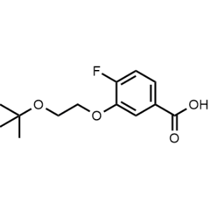3-(2-(Tert-butoxy)ethoxy)-4-fluorobenzoic acid|CS-1220494
