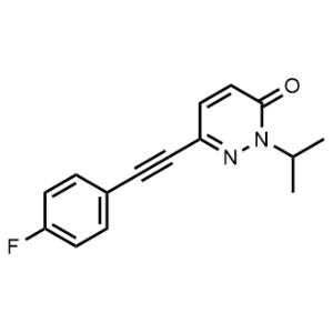 6-((4-Fluorophenyl)ethynyl)-2-isopropylpyridazin-3(2H)-one|CS-1220497