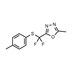 2-(Difluoro(P-tolylthio)methyl)-5-methyl-1,3,4-oxadiazole|CS-1220504