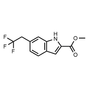 Methyl 6-(2,2,2-trifluoroethyl)-1H-indole-2-carboxylate|CS-1220930
