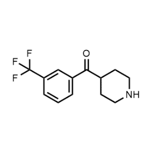 Piperidin-4-yl(3-(trifluoromethyl)phenyl)methanone|CS-1220964