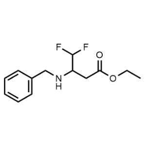 Ethyl 3-(benzylamino)-4,4-difluorobutanoate|CS-1220982