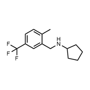 N-(2-Methyl-5-(trifluoromethyl)benzyl)cyclopentanamine|CS-1220989